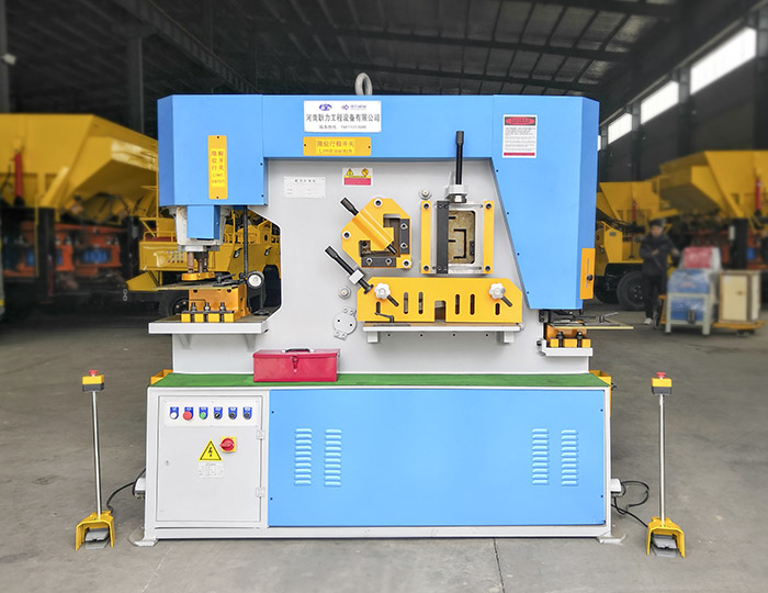 Hydraulic combined punching and shearing machine